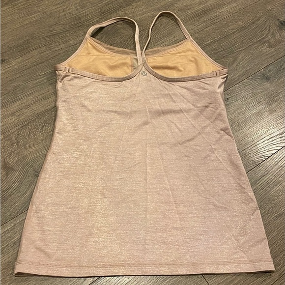 Lululemon Power Y Tank Light Pink 6 EUC flawless no pads flattering, Lulu yoga - Picture 7 of 9